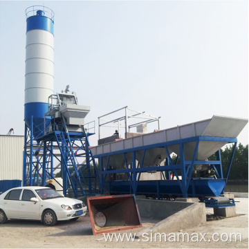 small ready mixing plant hopper batching plant